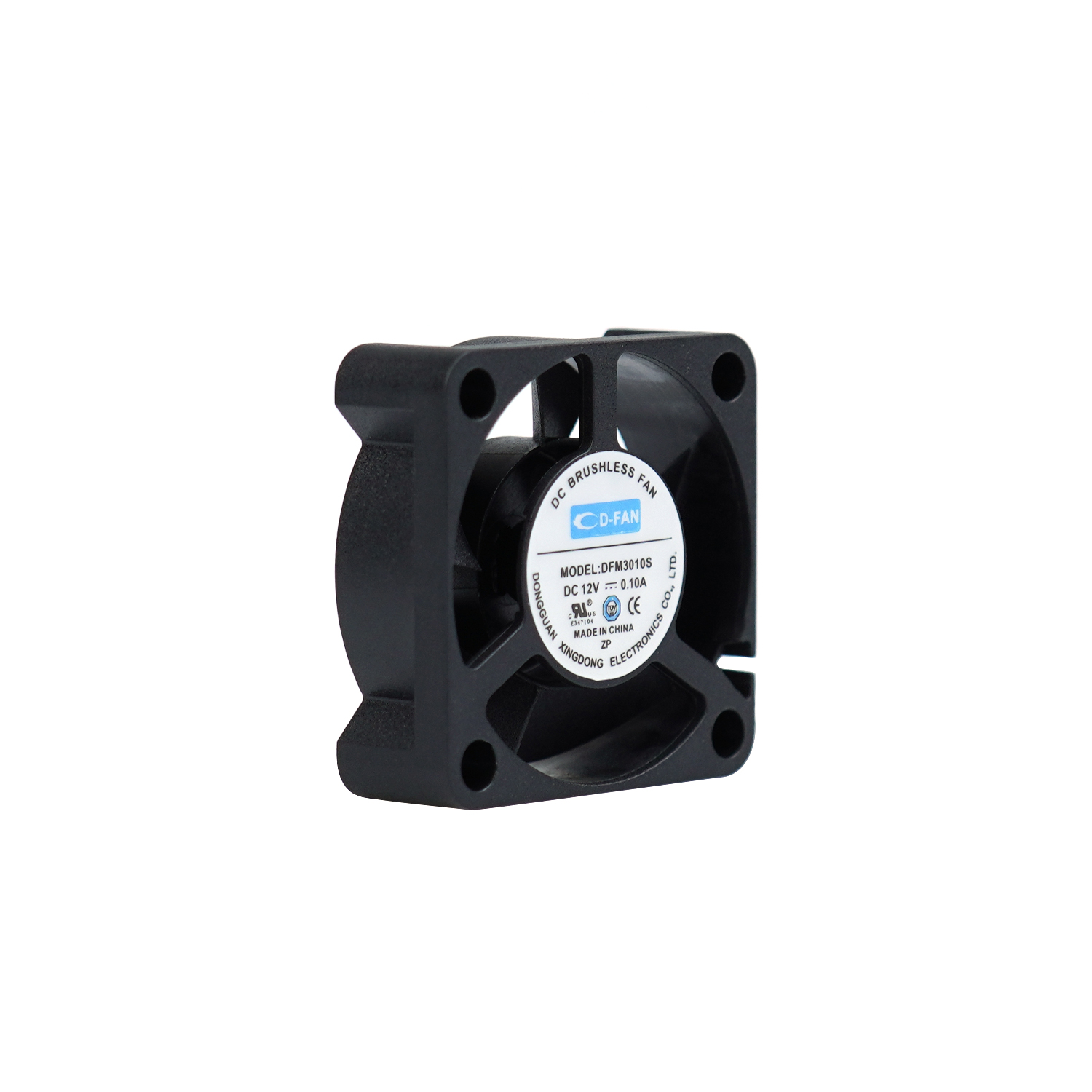 Ventilateur axial DC de refroidissement actif 5V 30x30x10mm pour l'audio